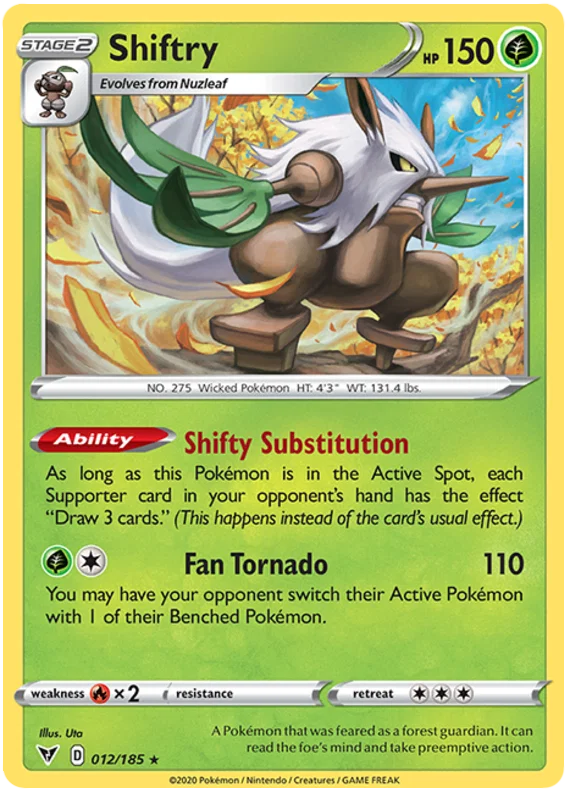 Shiftry (012/185) - Vivid Voltage