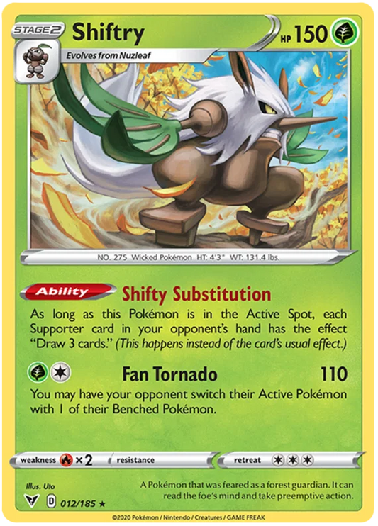Shiftry (012/185) - Vivid Voltage