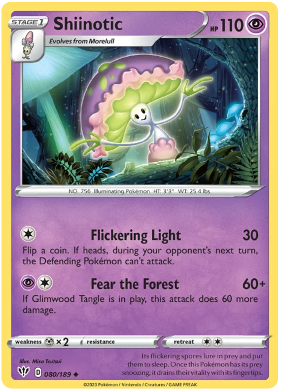 Shiinotic (080/189) - Darkness Ablaze