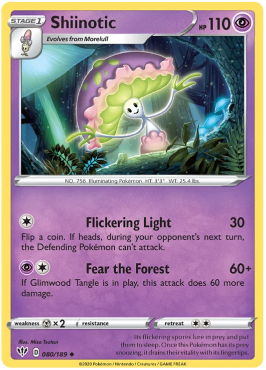 Shiinotic (080/189) - Darkness Ablaze