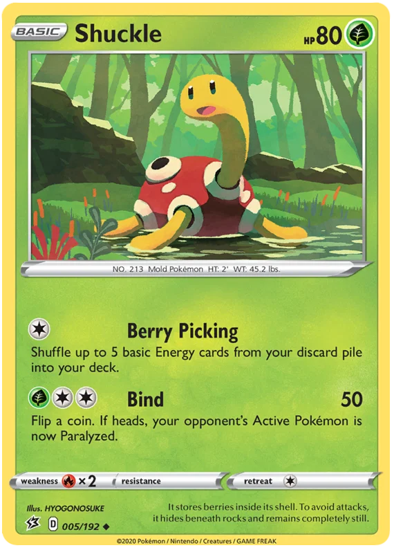 Shuckle (005/192) - Rebel Clash