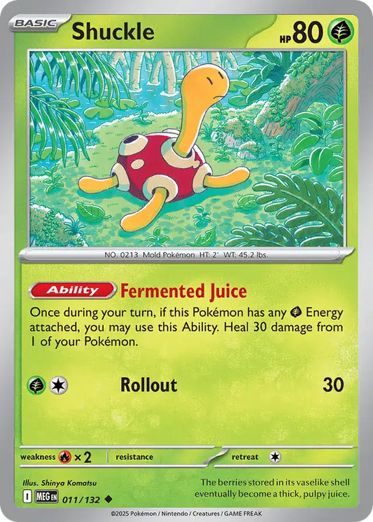 Shuckle (011/132) - Mega Evolution