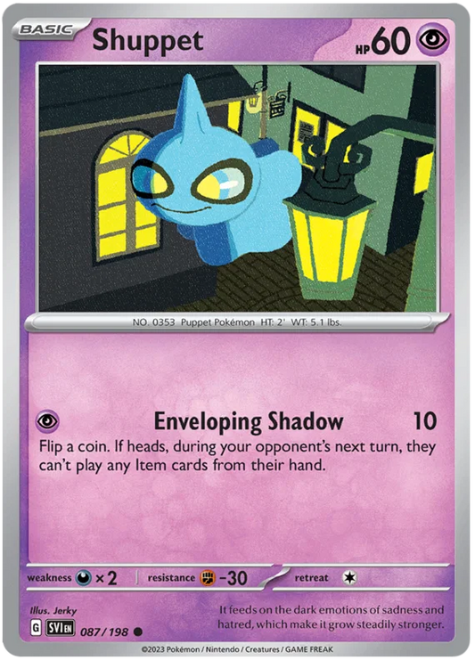 Shuppet (087/198) - Scarlet & Violet