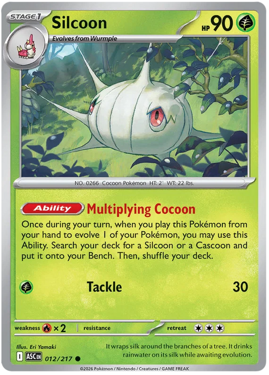Silcoon (012/217) - Ascended Heroes