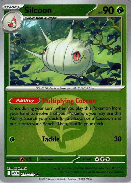 Silcoon Energy Reverse Holo (012/217) - Ascended Heroes