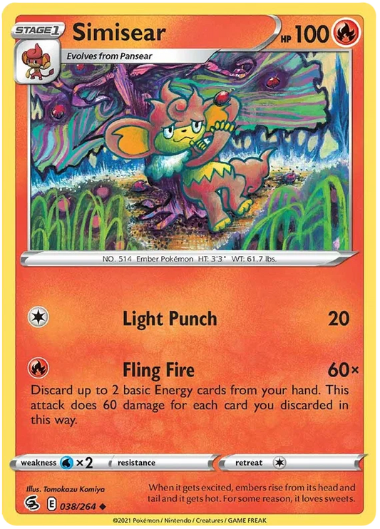 Simisear (038/264) - Fusion Strike