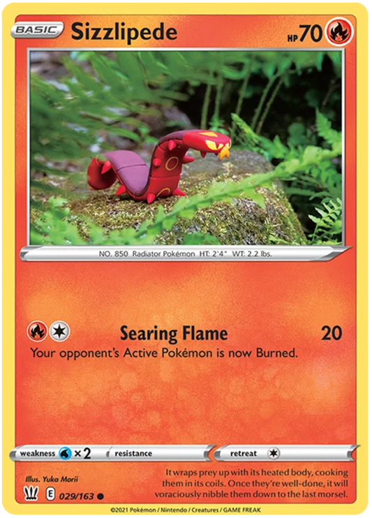 Sizzlipede (029/163) - Battle Styles
