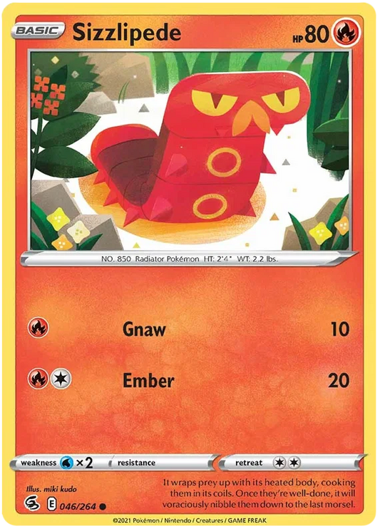 Sizzlipede (046/264) - Fusion Strike