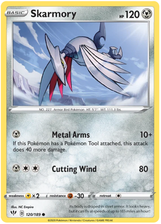 Skarmory (120/189) - Darkness Ablaze