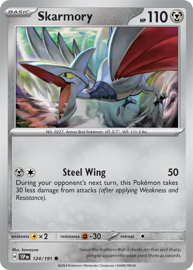 Skarmory (124/191) - Surging Sparks