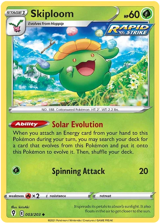 Skiploom (003/203) - Evolving Skies