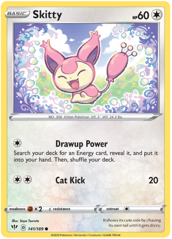 Skitty (141/189) - Darkness Ablaze