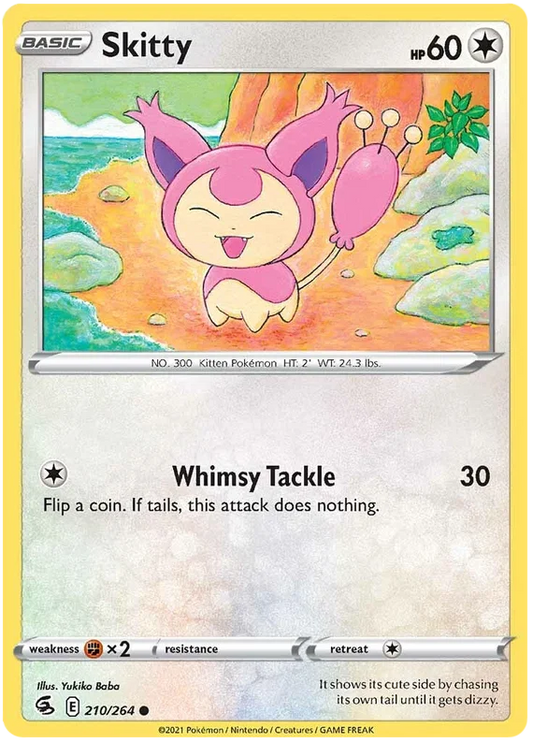 Skitty [Reverse Holo] (210/264) - Fusion Strike