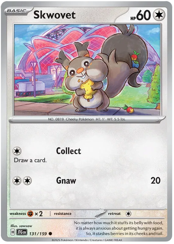 Skwovet [Reverse Holo] (131/159) - Journey Together