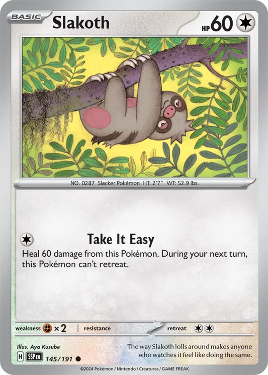 Slakoth (145/191) - Surging Sparks