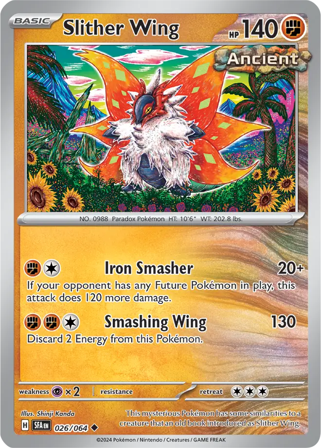Slither Wing [Reverse Holo] (026/064) - Shrouded Fable