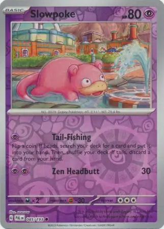 Slowpoke Reverse Holo (085/193) - Paldea Evolved
