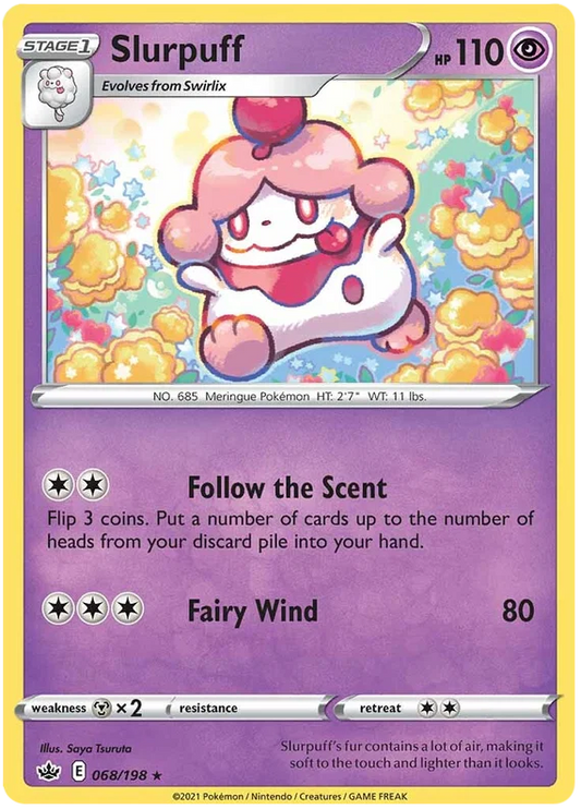 Slurpuff (068/198) - Chilling Reign