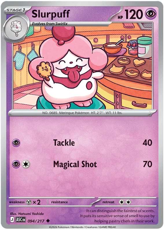 Slurpuff (094/217) - Ascended Heroes