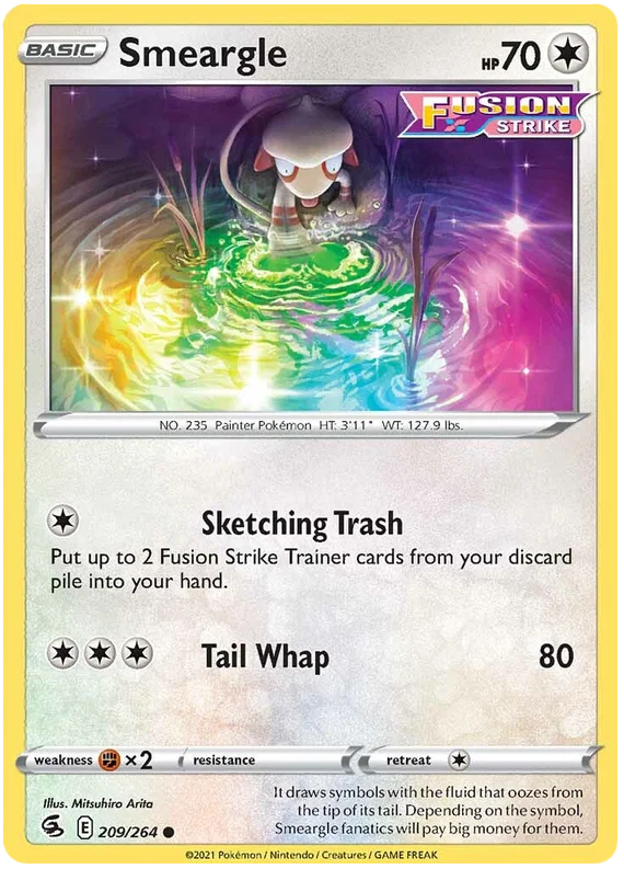 Smeargle (209/264) - Fusion Strike