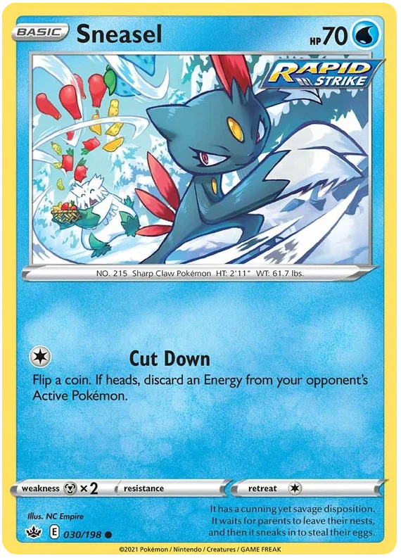 Sneasel (030/198) - Chilling Reign