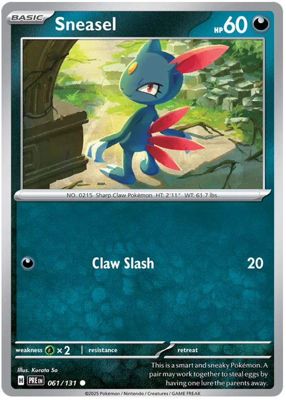 Sneasel (061/131) - Prismatic Evolutions