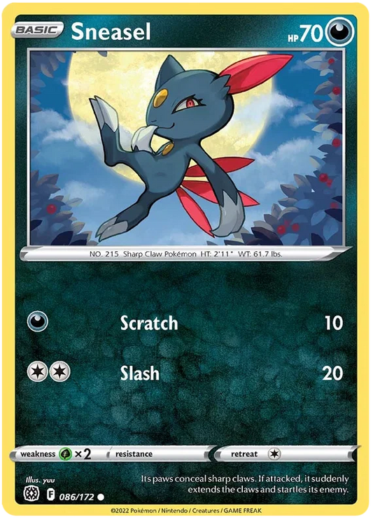 Sneasel (086/172) - Brilliant Stars