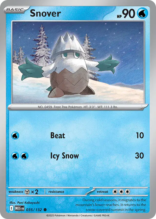 Snover (035/132) - Mega Evolution
