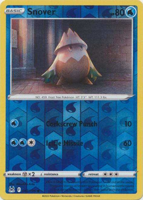 Snover Reverse Holo (042/196) - Lost Origin