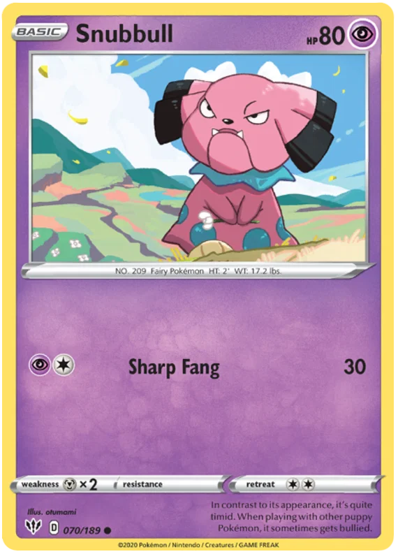 Snubbull (070/189) - Darkness Ablaze