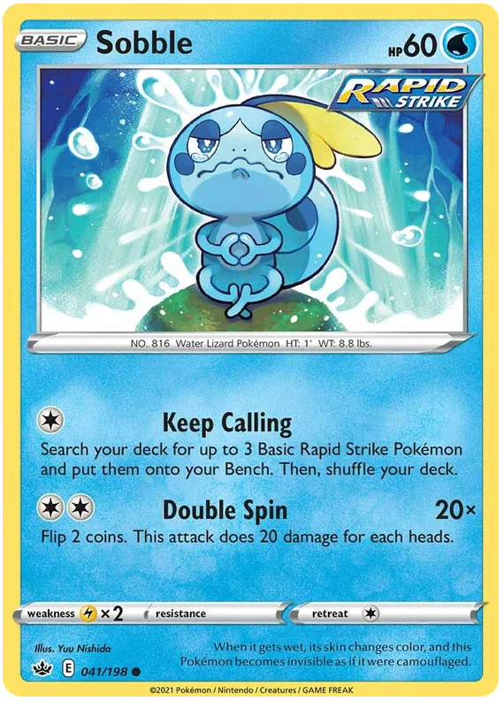 Sobble (041/198) - Chilling Reign
