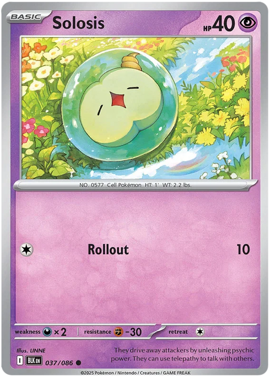 Solosis [Reverse Holo] (037/086) - Black Bolt