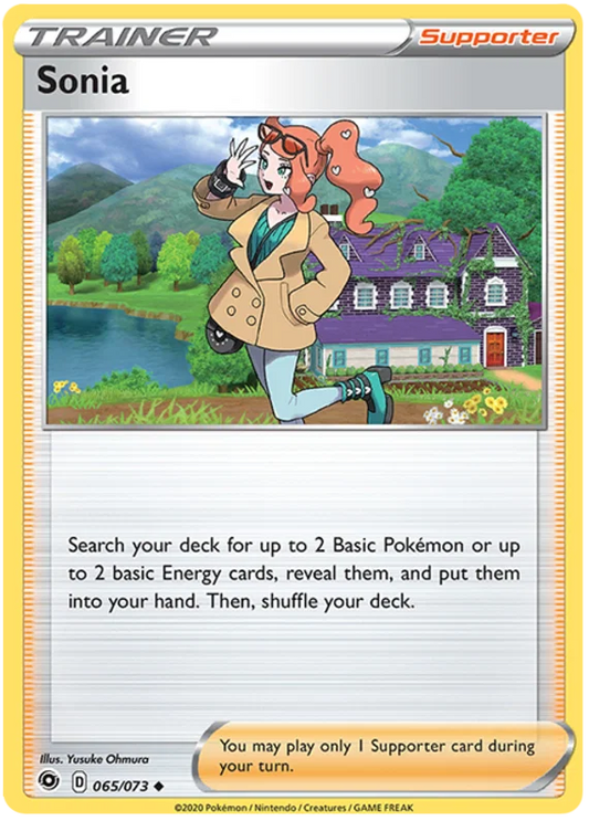 Sonia [Reverse Holo] (065/073) - Champion's Path