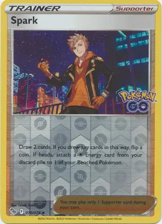 Spark Reverse Holo (070/078) - Pokémon Go