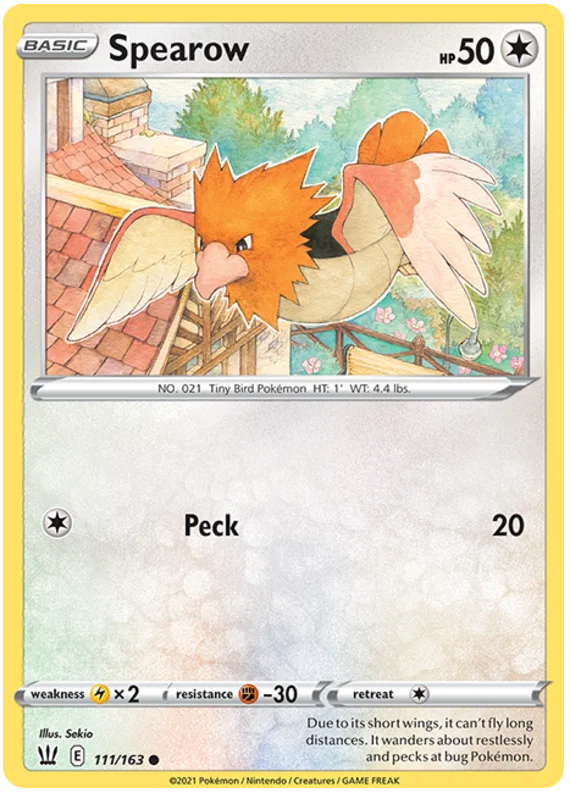 Spearow (111/163) - Battle Styles