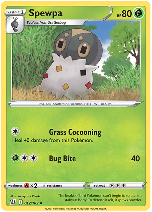 Spewpa (012/163) - Battle Styles