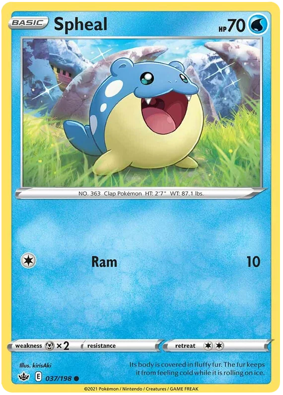 Spheal (037/198) - Chilling Reign