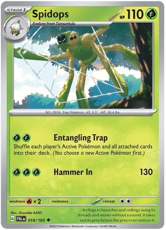 Spidops (018/193) - Paldea Evolved