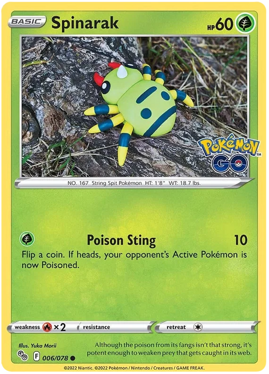 Spinarak (006/078) - Pokémon Go