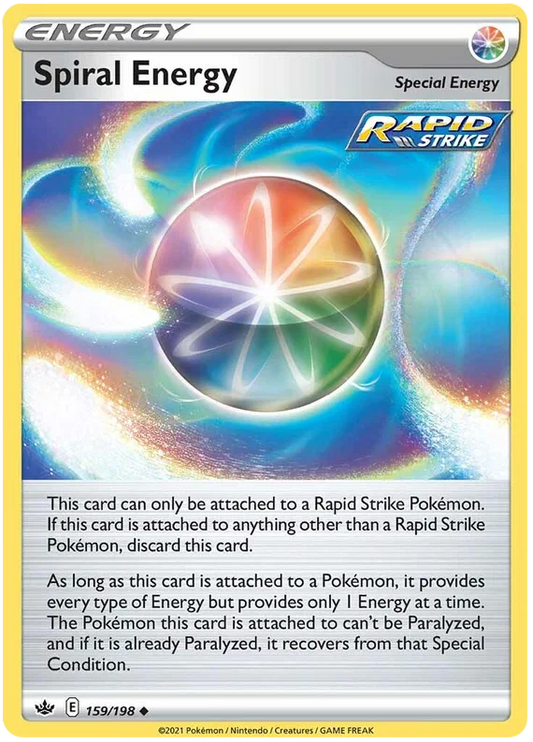 Spiral Energy (159/198) - Chilling Reign