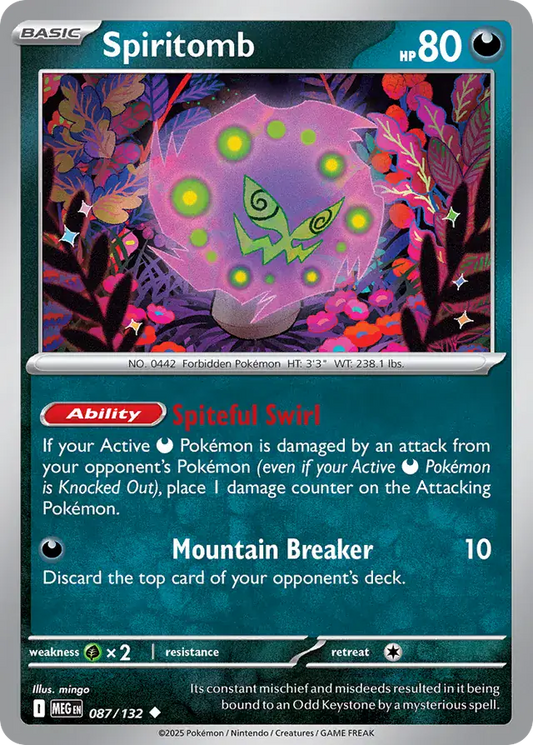 Spiritomb (087/132) - Mega Evolution