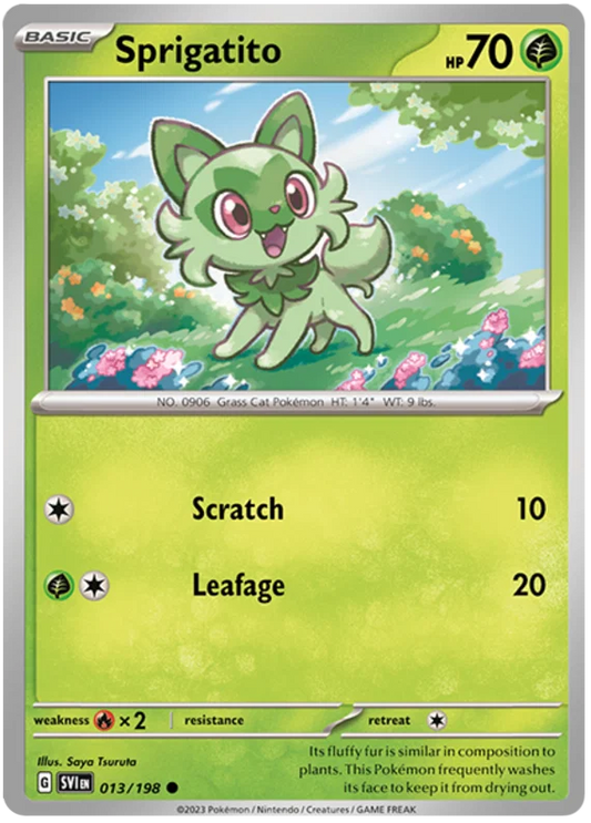 Sprigatito (013/198) - Scarlet & Violet