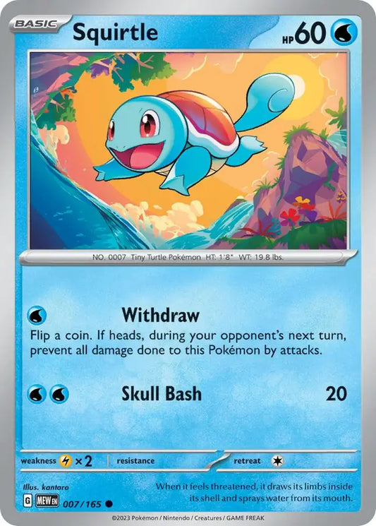 Squirtle (007/165) - 151