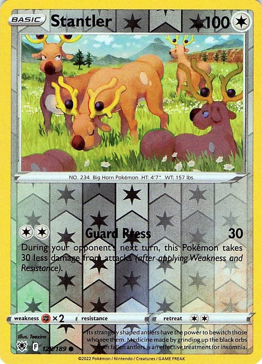 Stantler Reverse Holo (125/189) - Astral Radiance