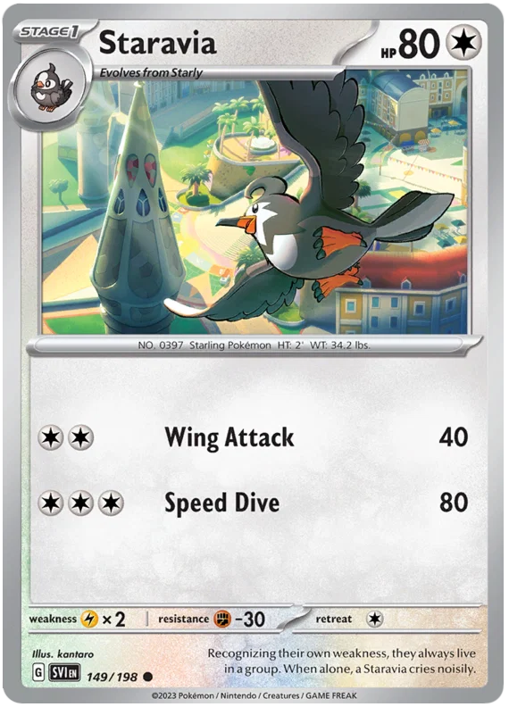 Staravia (149/198) - Scarlet & Violet