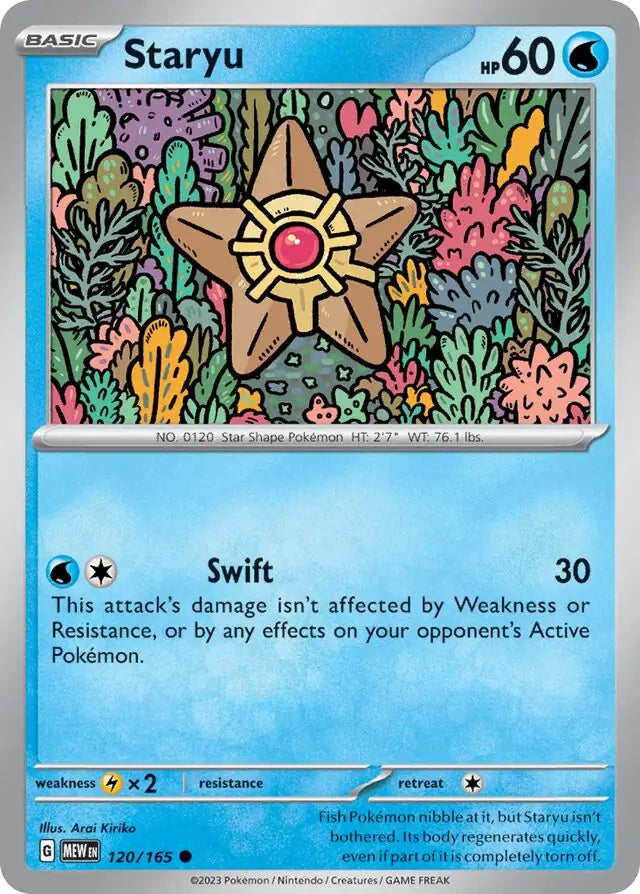 Staryu (120/165) - 151