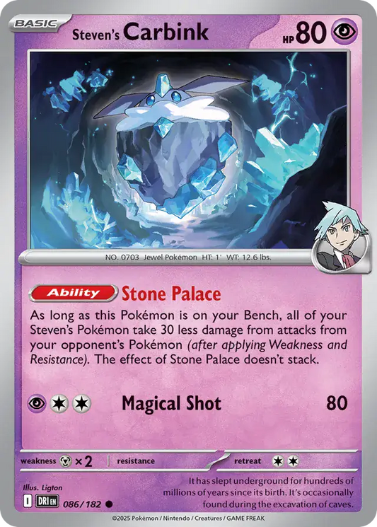 Steven's Carbink (086/182) - Destined Rivals