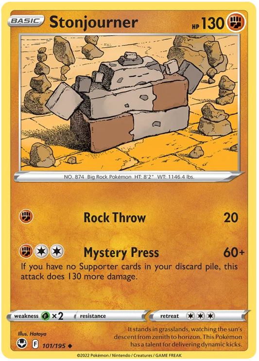 Stonjourner (101/195) - Silver Tempest