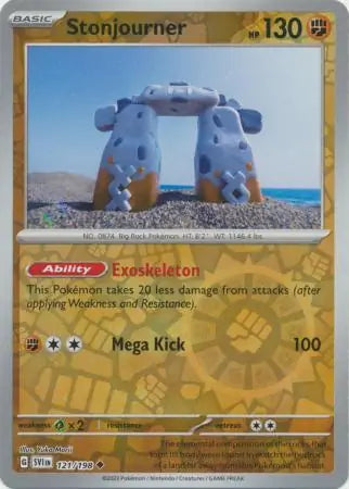 Stonjourner Reverse Holo (121/198) - Scarlet & Violet