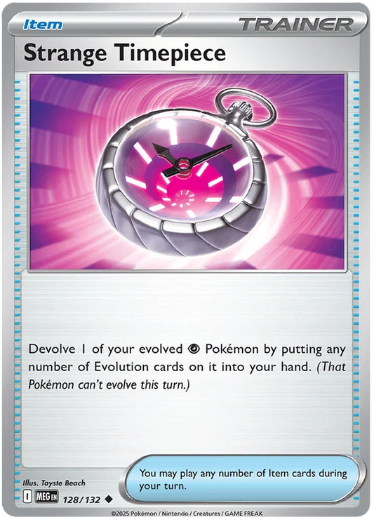 Strange Timepiece [Reverse Holo] (128/132) - Mega Evolution